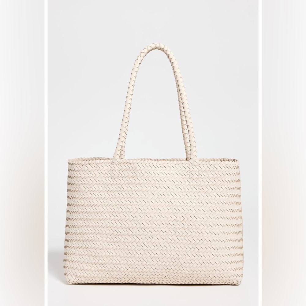NWOT Madewell Hand Woven Tote -Alabaster